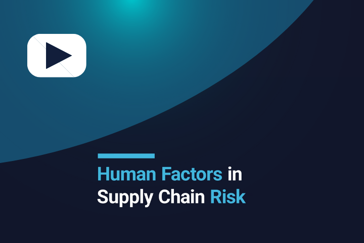 Human Factors in Supply Chain Risk - Ethixbase360